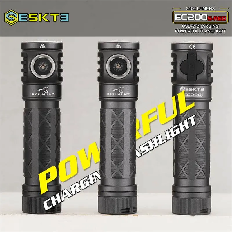 EC200S-RED Flashlight